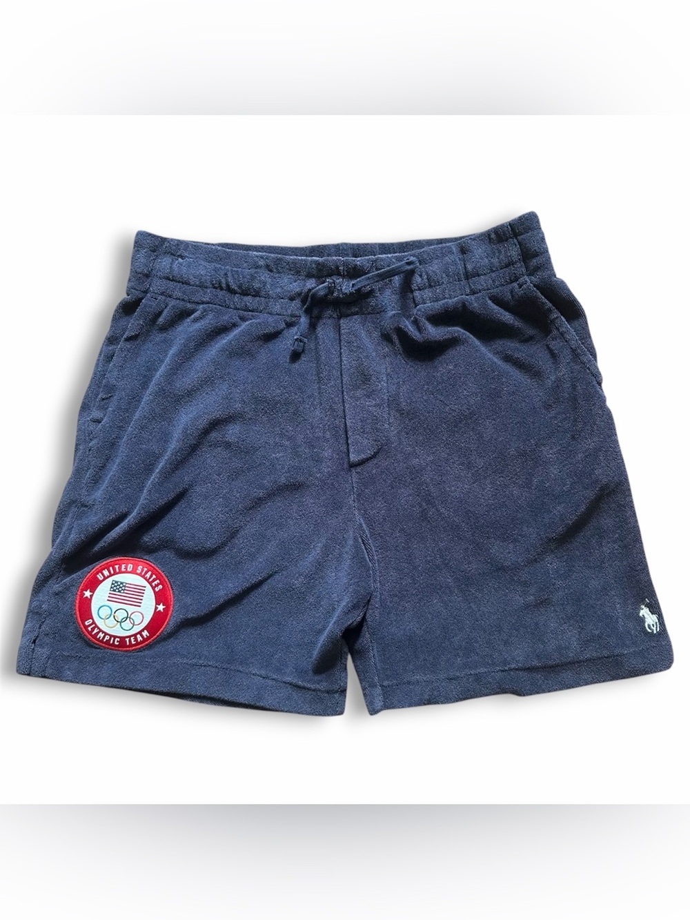 Polo Ralph Lauren Big Boys Team Usa Terry Short Navy